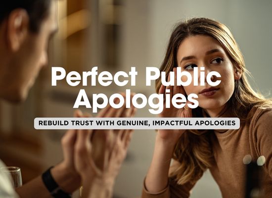 How to Apologize Publicly Without Damaging Your Reputation